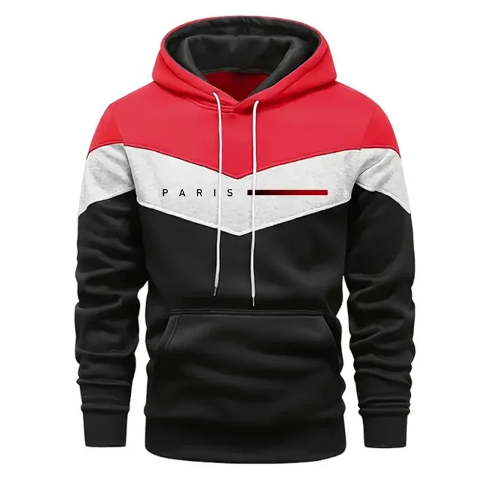 Sweat-shirt tricolore pour hommes