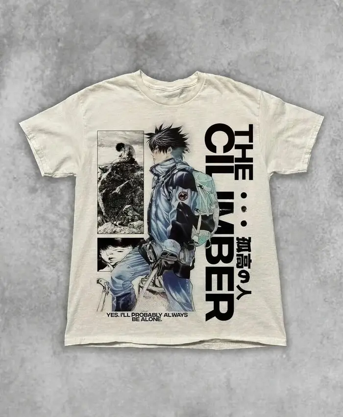T-shirt unisexe surdimensionné The Climber, nouveau modèle, vêtement personnalisé, adapté à toutes l