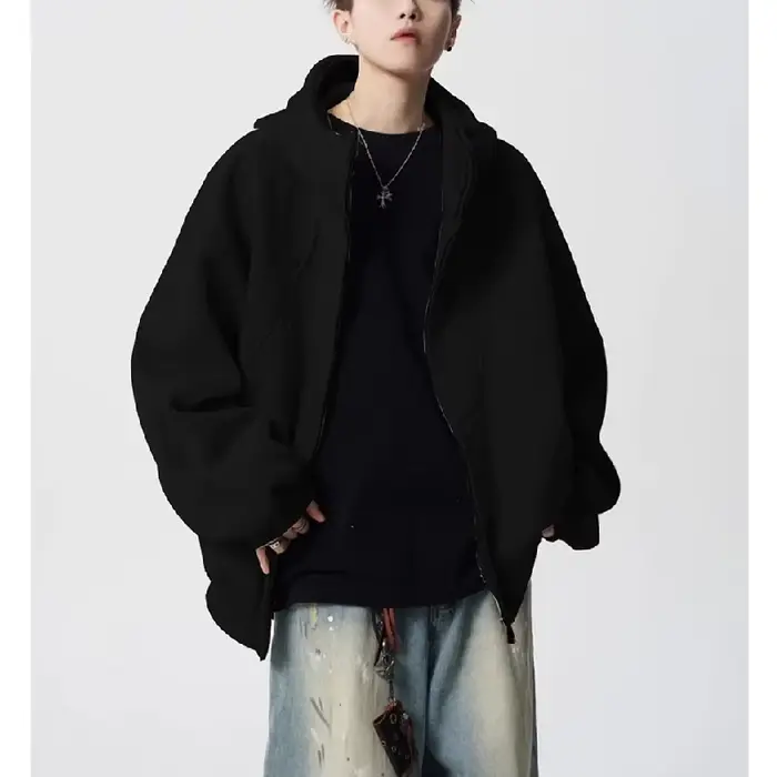 Sweat-shirt à capuche avec Silhouette rétro américaine, manteau pour femmes, automne hiver, nouveau 