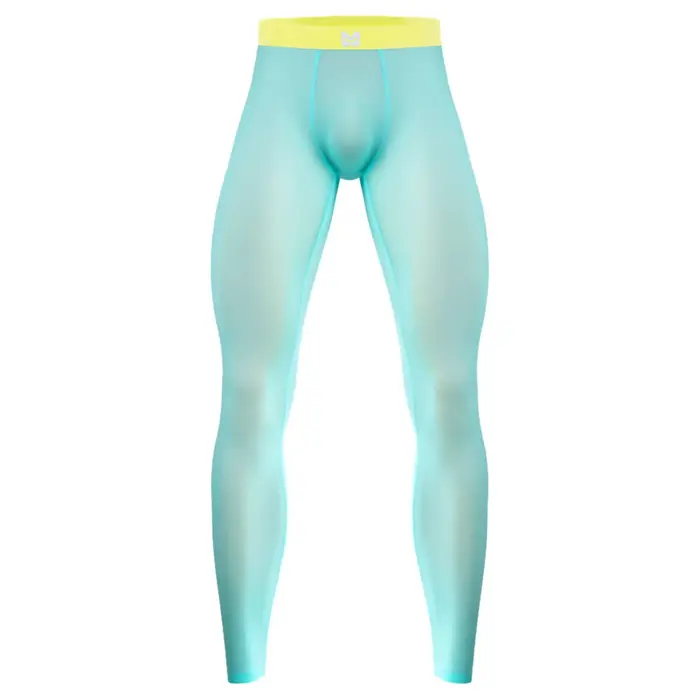 Jogger sportif hommes glace soie Yoga pantalon mince