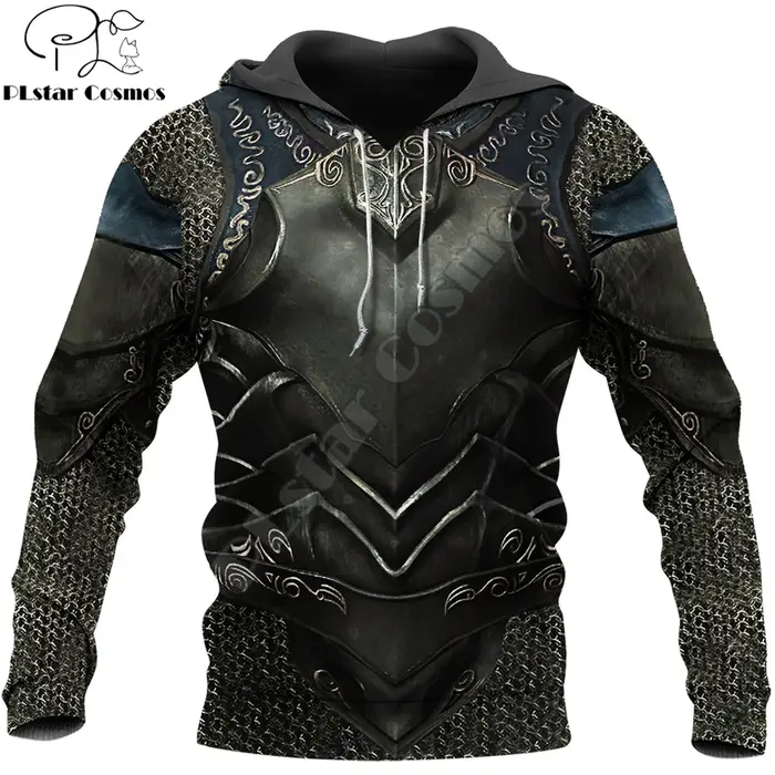 Sweat à capuche unisexe avec armure en ébène