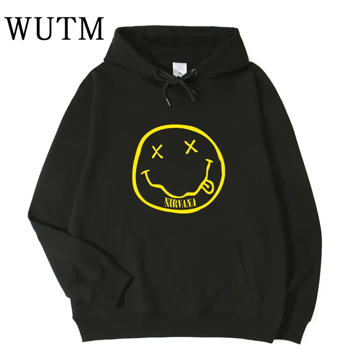 Band Rock-Nirvana sweat à capuche unisexe hommes femmes manches longues