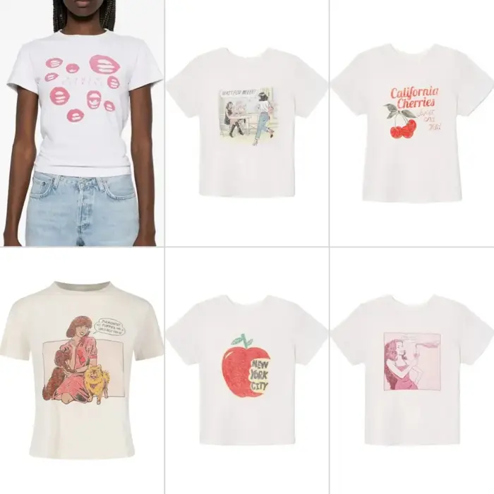 T-shirt en coton pour femme
