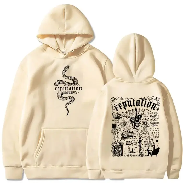Dernière tendance Code Taylor réputation mode sweat à capuche