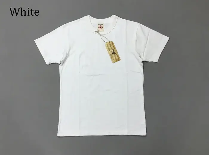 BOB DONG 300gr T-shirts de base été coton lourd T-shirts unis pour hommes