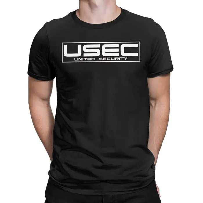 T-shirts vintage USEC Logo Escapes from Tarkovs pour hommes