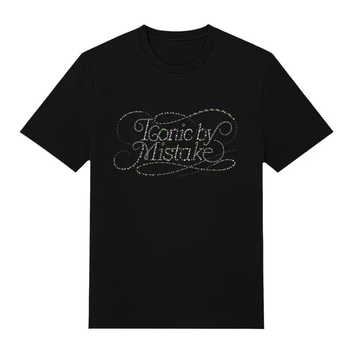 KATSEYE Iconic By Mistake T-shirts tendance décontractés imprimés pour femmes, en coton, à manches c