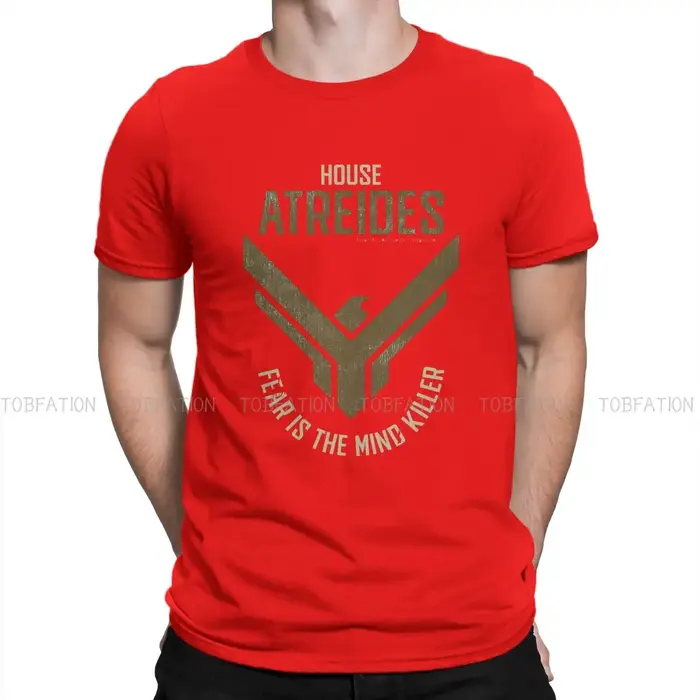 Film Dune House Atreides coton t-shirt Harajuku graphique hommes t-shirt col rond manches courtes