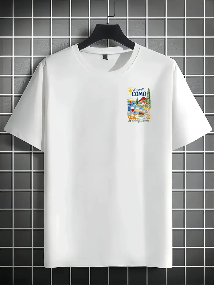 T-shirt vintage italien pour homme