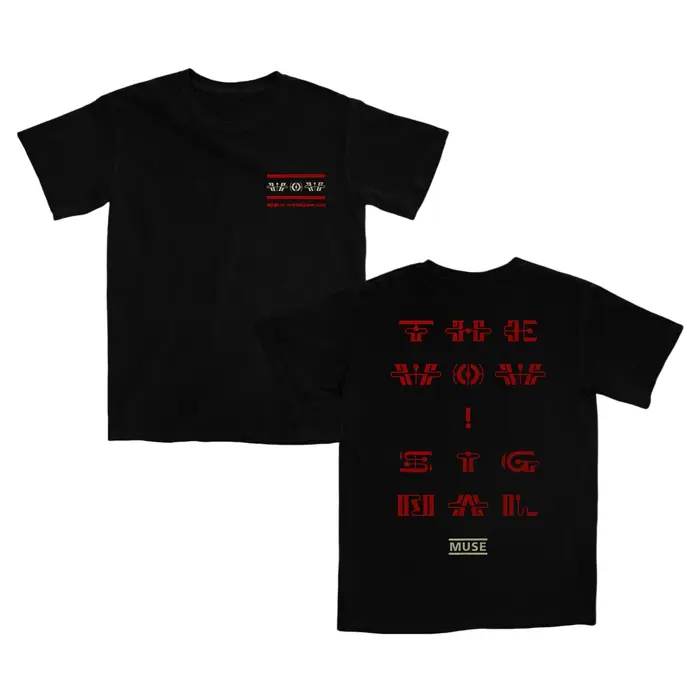 Album de la groupe Muse : The Wow! T-shirt Signal 2026 Merch 100% coton unisexe pour hommes et femme