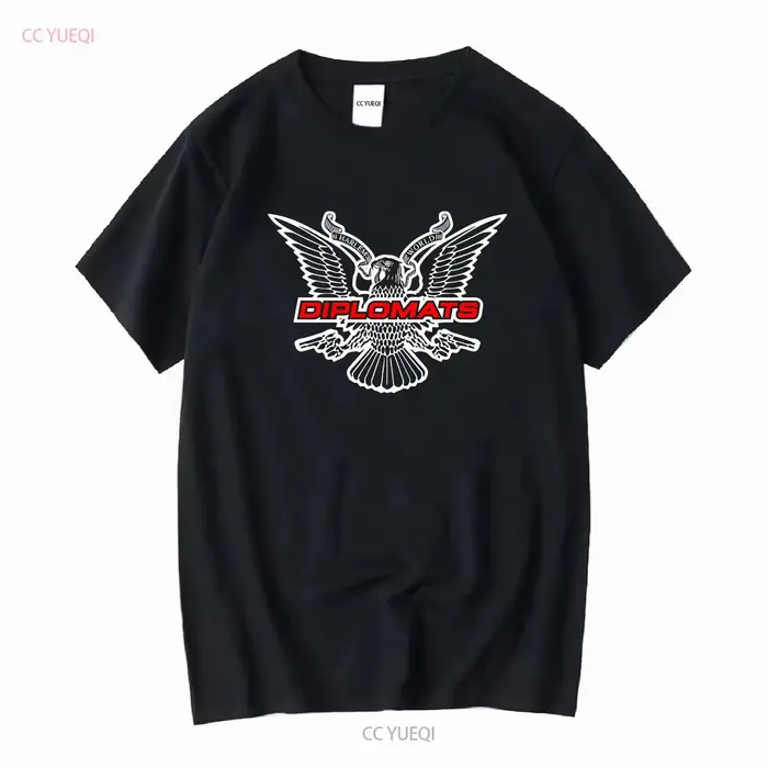 Diplomats DipseT t-shirt différents Styles et couleurs disponibles manches longues ou courtes vintage lavé mode homme polyvalent
