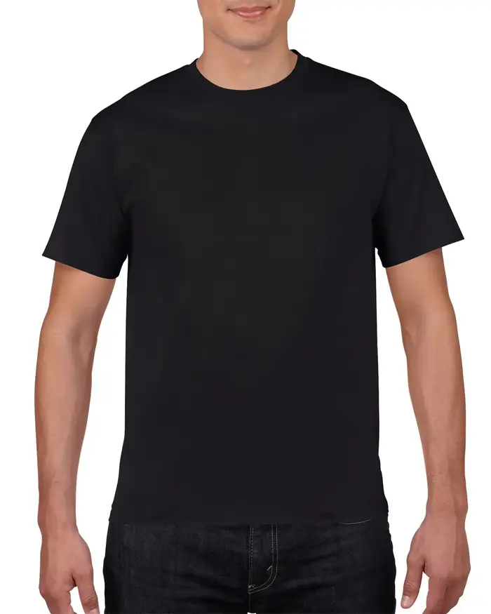 100% coton à manches courtes couleur unie col rond loisirs doux t-shirts hauts t-shirt personnalisé 