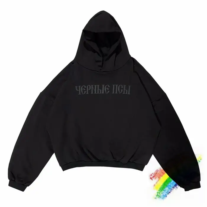 Vultures YZY Kanye sweat à capuche imprimé russe hommes femmes 1:1 pulls Vintage de haute qualité