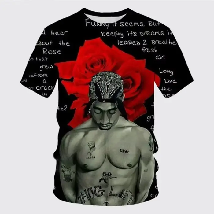 Nouveau T-Shirt Harajuku hommes