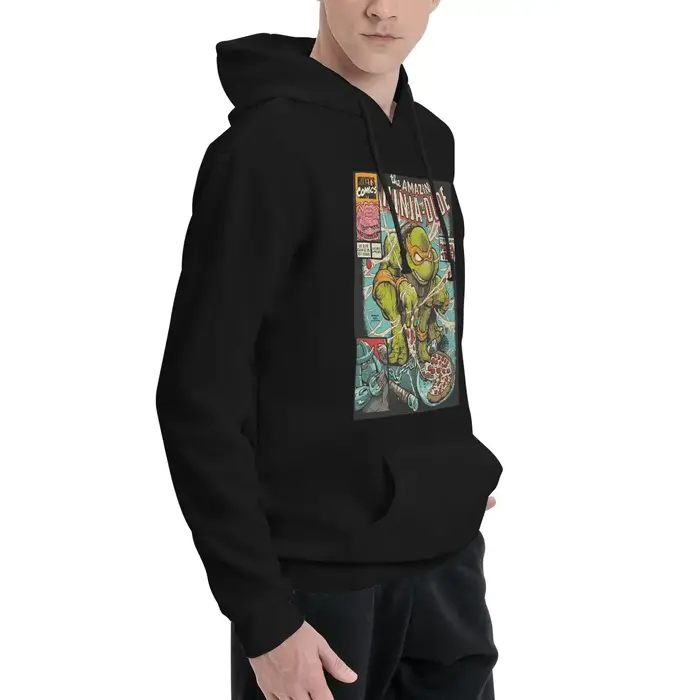 Sweat à capuche Ninja Turtle pour homme, survêtement