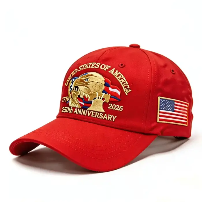 Casquette de baseball en sergé pour le 250e anniversaire