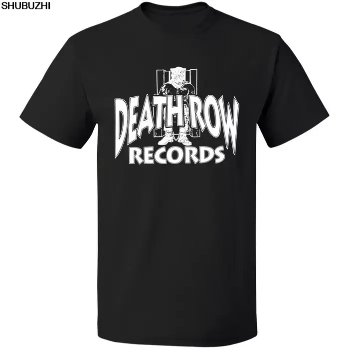 Hommes Death Row Records LOGO T-Shirt hommes été T-Shirt hommes marque vêtements t-shirts haut décon