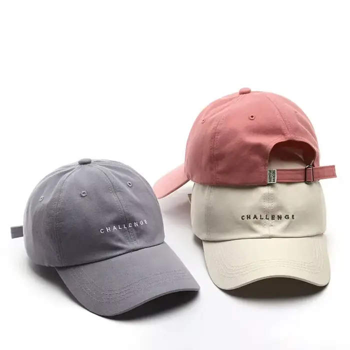 Casquette de baseball brodée de lettres pour hommes et femmes, chapeau Snapback unisexe, crème solai