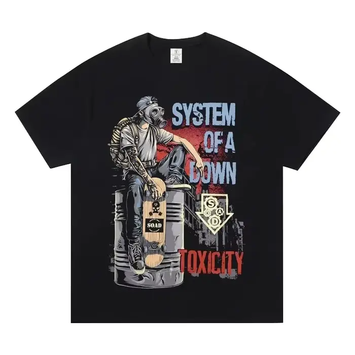 T-shirt à manches courtes du groupe System of A Down