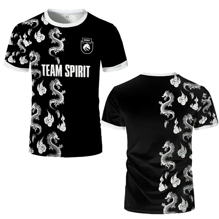 Nouveau esprit d'équipe maillots mode T-Shirt jeu Esports joueur uniformes compétition hommes T-Shir