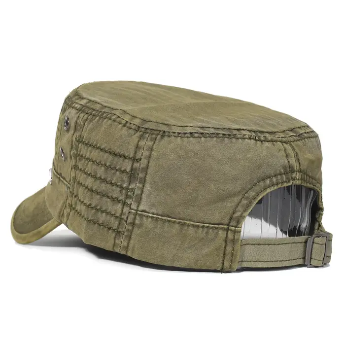 Casquettes plates en coton lavé quatre saisons pour hommes et femmes