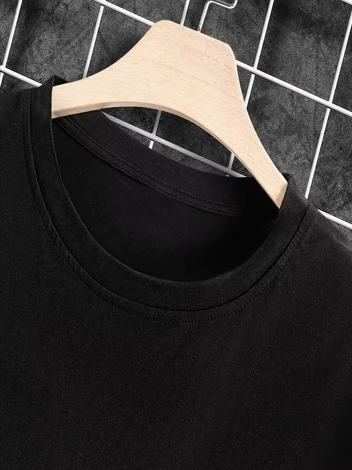 Who's Young Thug T-Shirt en coton imprimé graphique col rond haute qualité manches courtes décontracté Streetwear Y2k