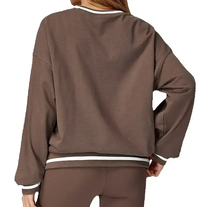 Sweat à capuche à manches longues pour femmes