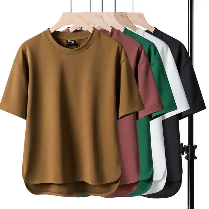 T-shirt ample à manches courtes pour homme