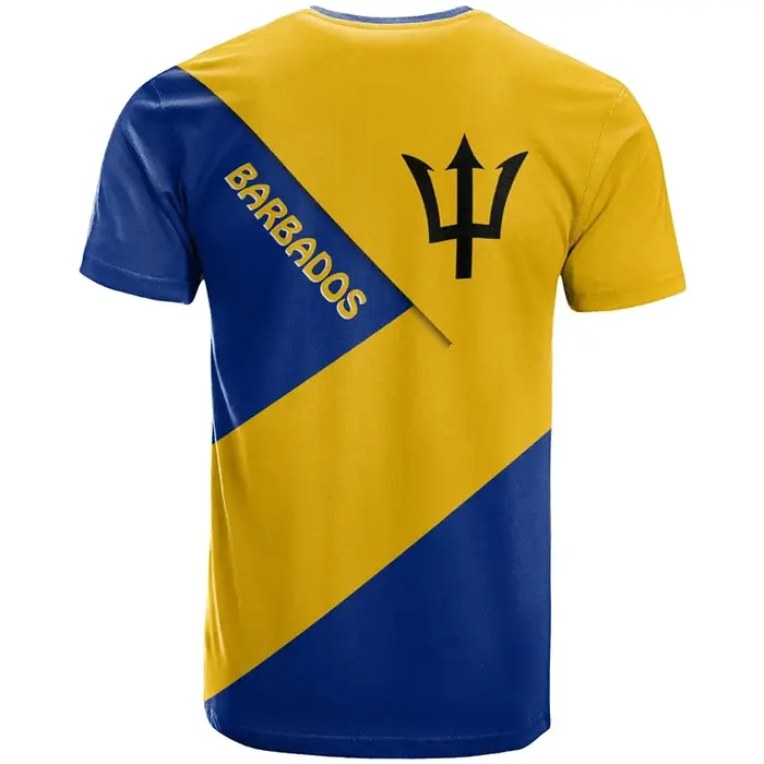 T-shirt graphique sensation de Barbade pour hommes