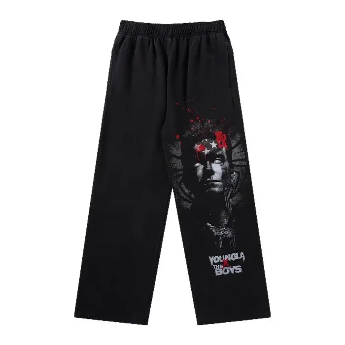 Pantalons de sport personnalisés européens et américains pour hommes