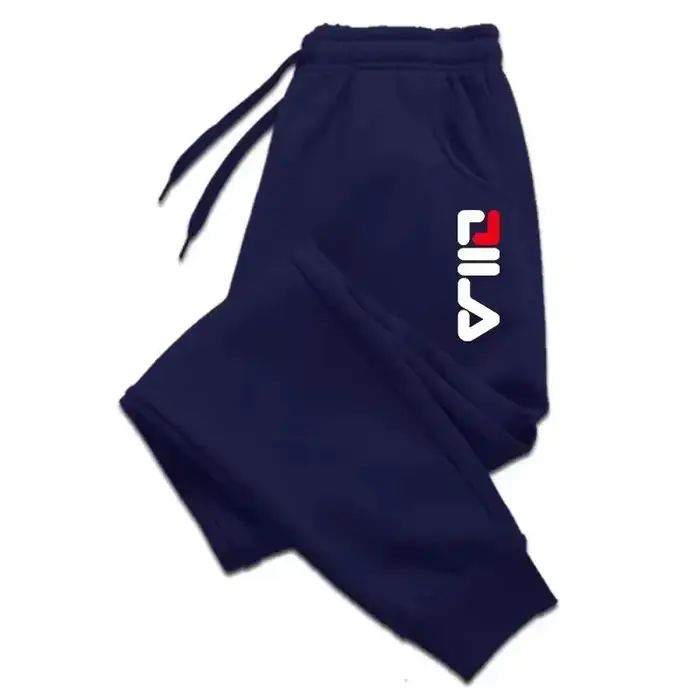 Automne hiver hommes Joggers cordon pantalons décontractés polaire pantalons de survêtement entraîne