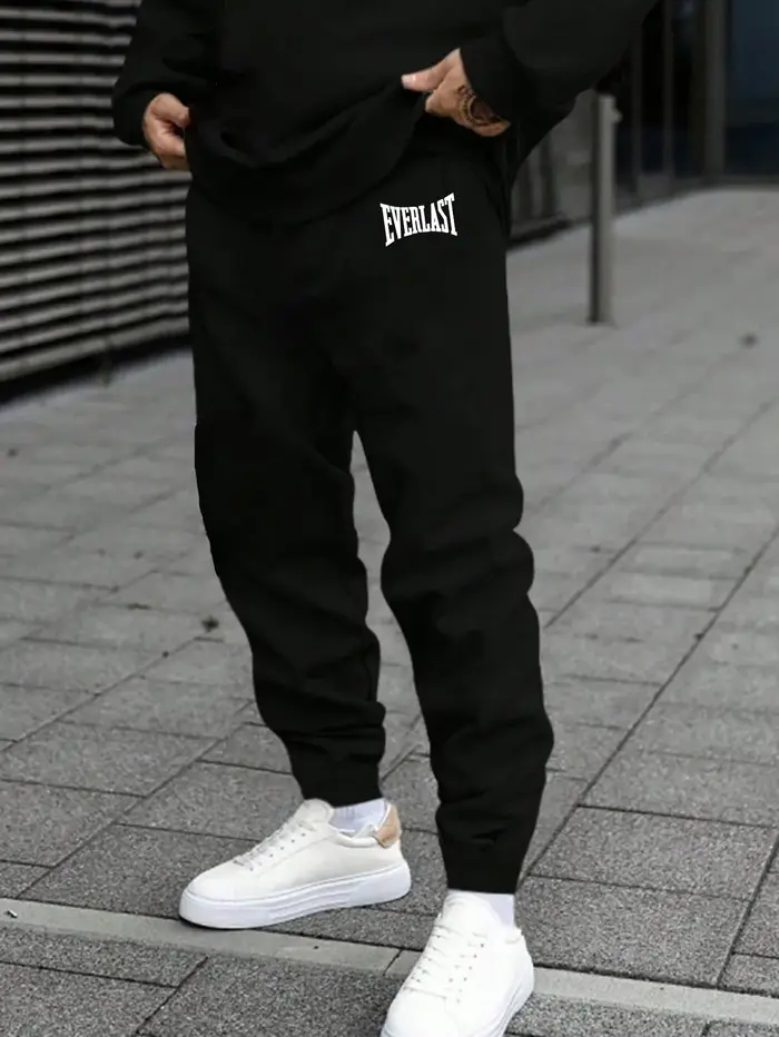 Jogging hommes survêtement imprimé sweat pantalons de survêtement sport décontracté une pièce hauts 