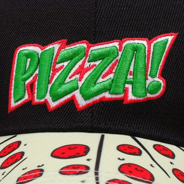 Mode nouvelle broderie dessin animé bord courbé Hip-Hop hommes et femmes