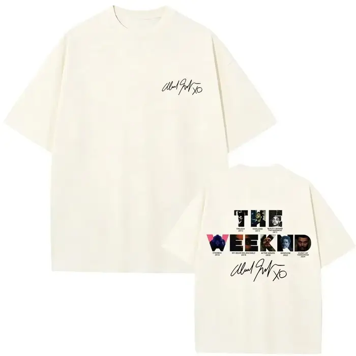T-shirt graphique surdimensionné en coton rétro pour homme et femme