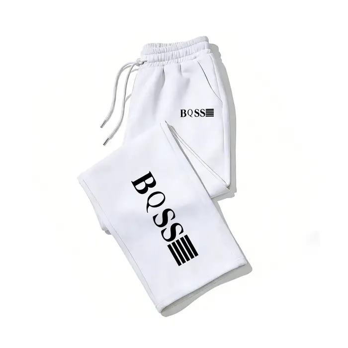 Pantalons de jogging imprimés BQSS pour hommes et femmes