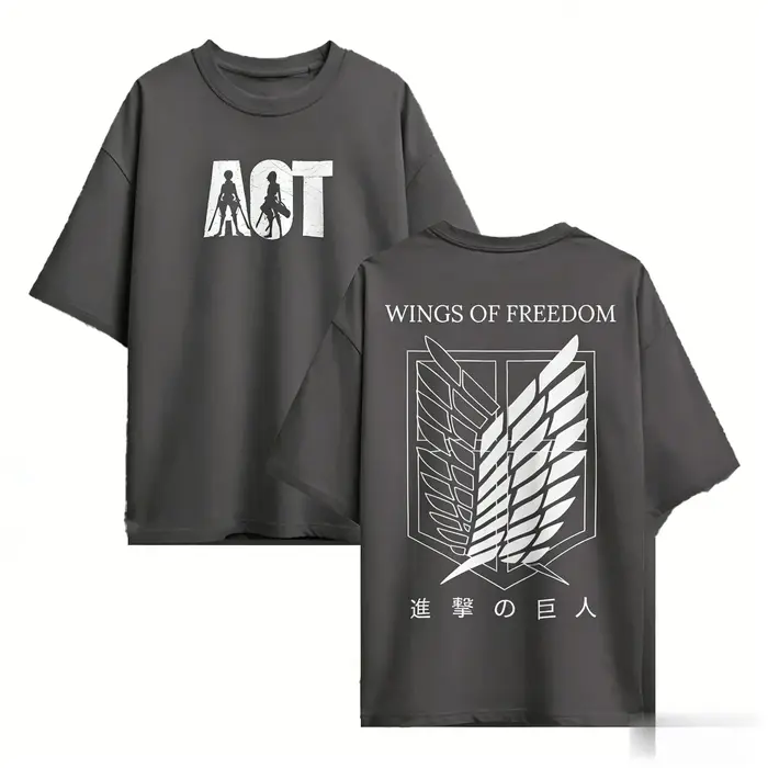 Attaque sur Titan Anime t-shirt hommes femmes graphique
