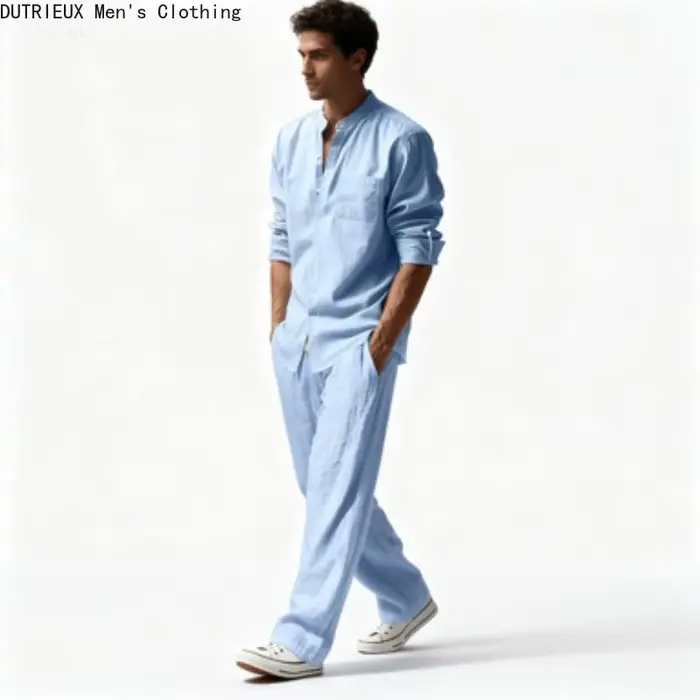 Chemise + pantalon surdimensionné à manches longues