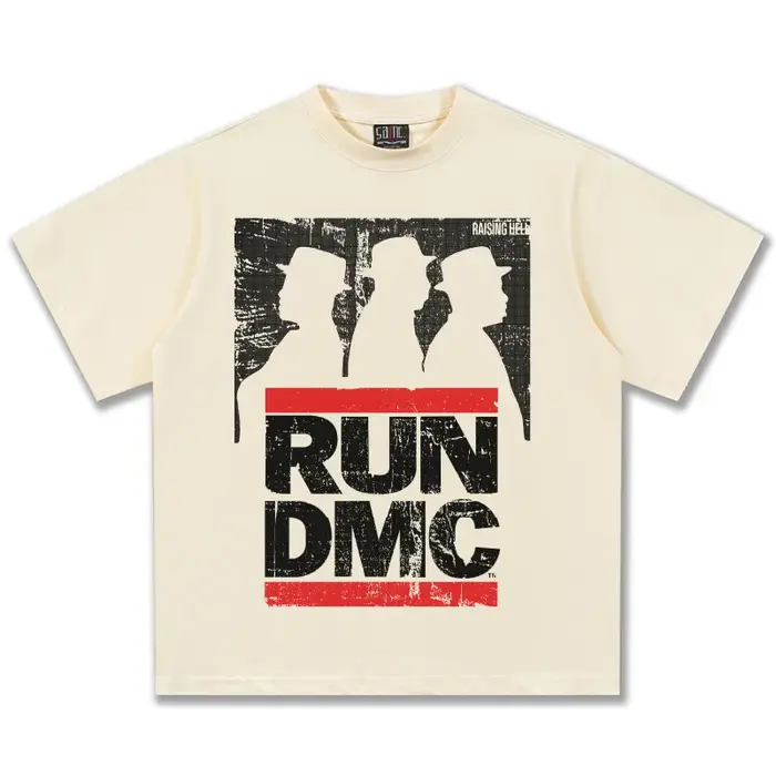 T-shirt graphique RUN DMC Raising Hell unisexe