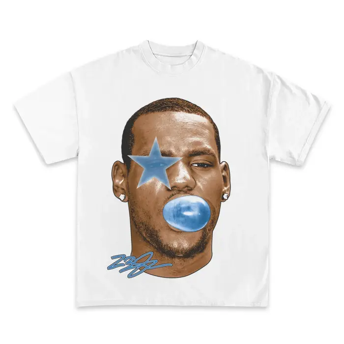 Lebron James basket-ball étoile t-shirt hommes femmes à manches courtes coton T-shirts américain Vintage marque