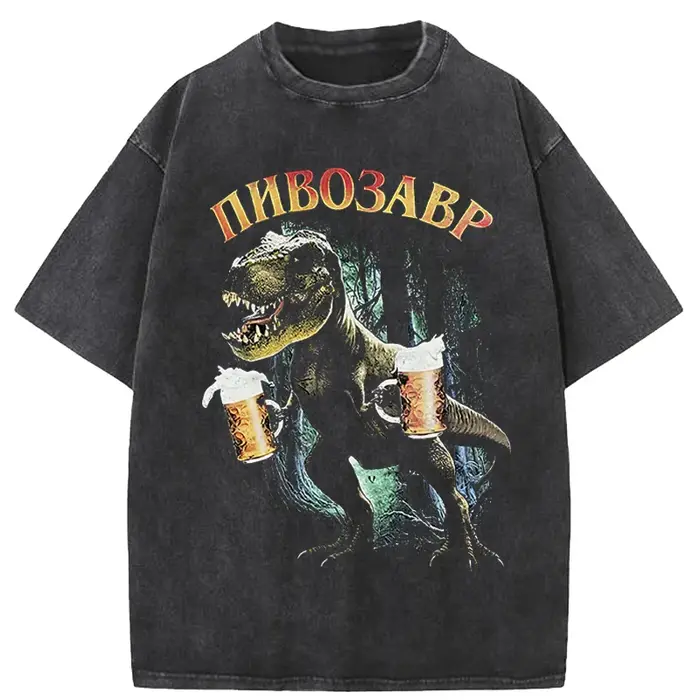 T-shirt pour homme avec imprimé Pivosaurus