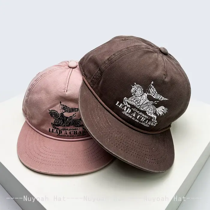Nouvelles casquettes de baseball rétro à lettres imprimées