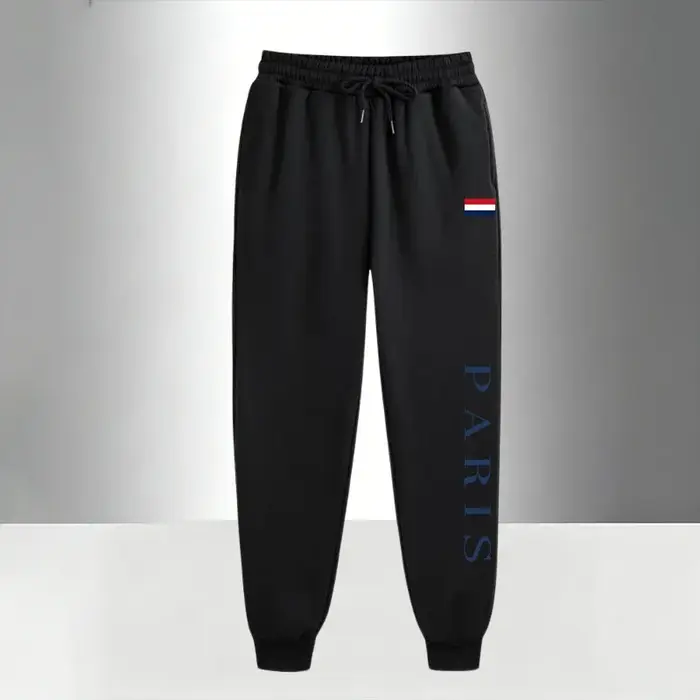 Ensemble de survêtement décontracté pour homme, collection automne-hiver 2026 : sweat à capuche zipp