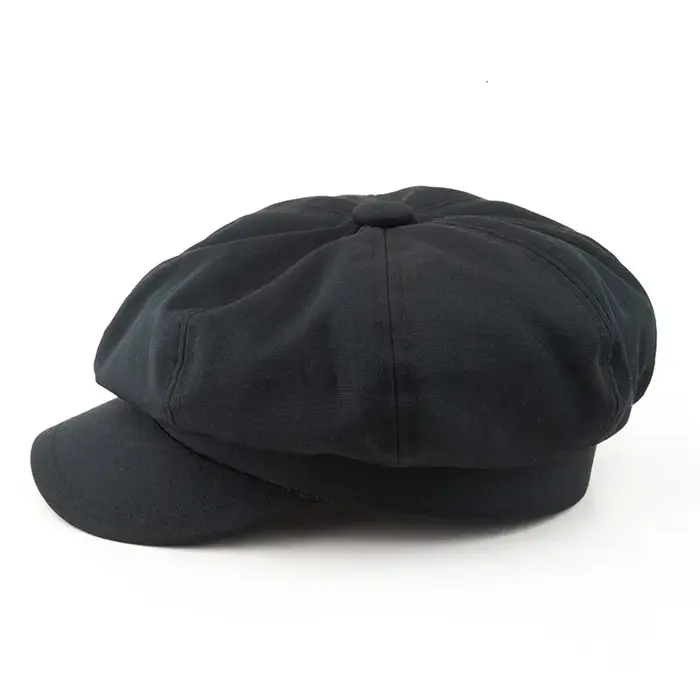 Casquette de journal en toile pour hommes, chapeau de peintre à la mode, béret en coton de haute qua