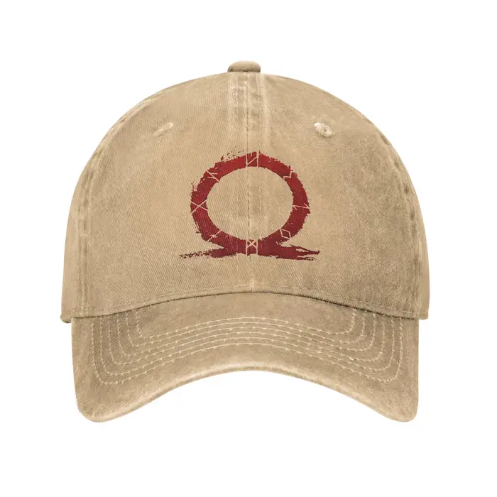 Casquette de baseball God of War - Omega dhurafudrwq en jean délavé