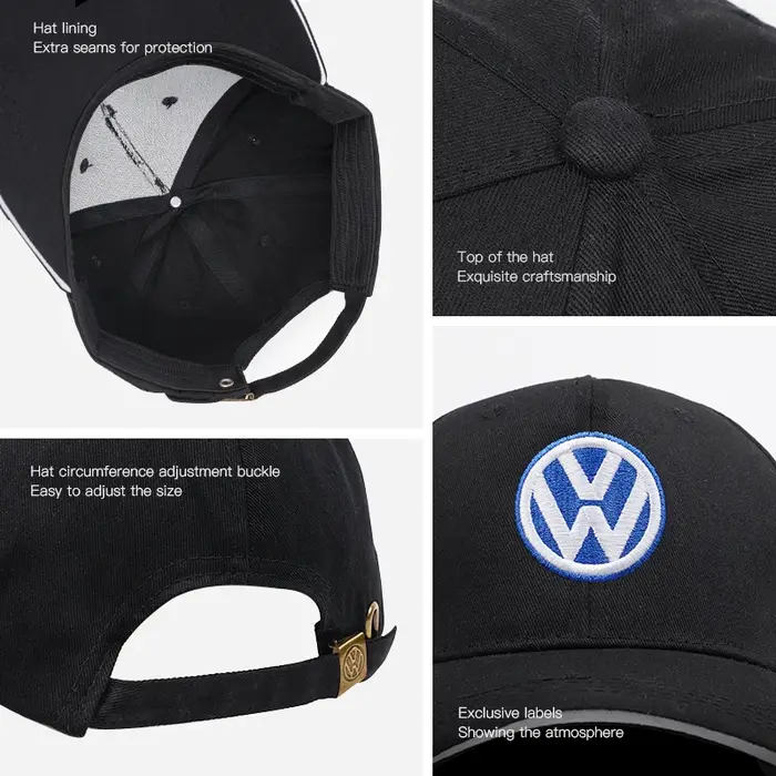 Casquette de baseball sportive brodée