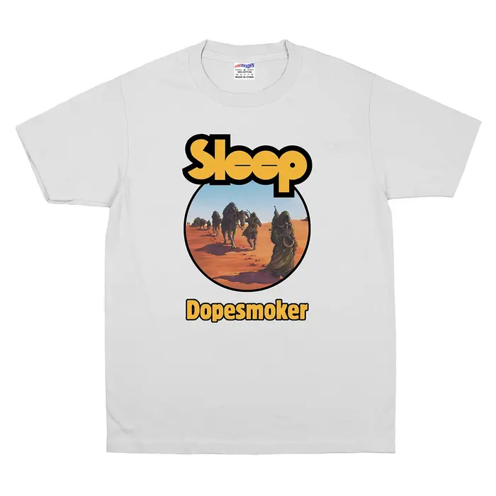 T-Shirt de sommeil Dopesmoker Metal Rock Band Om Boris Sunn O))) Earth High On Fire, vêtements en co