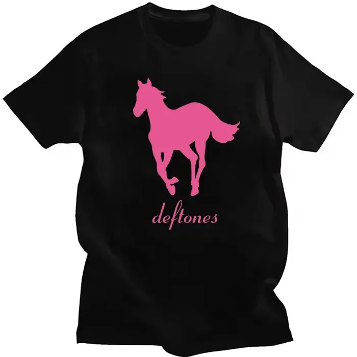 Deftones Rock Band T-shirt imprimé femmes hommes Streetwear Y2K haut à manches courtes été Vintage r
