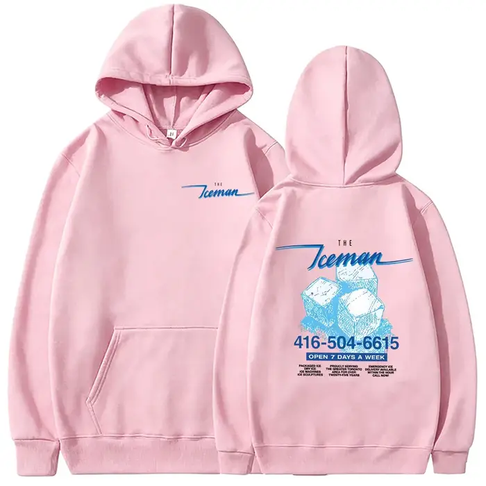 Nouveau sweat-shirt à capuche graphique de l'album ICEMAN du rappeur Drake