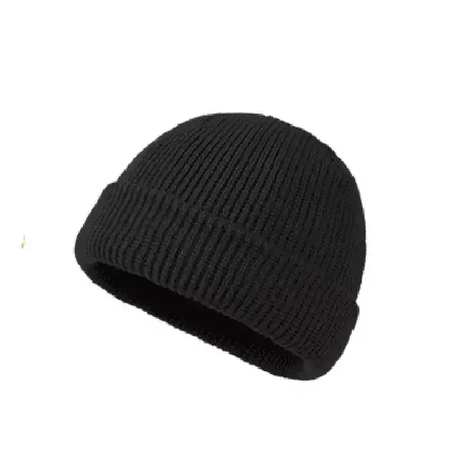 Chapeau tricoté pour hommes et femmes casquettes laine mode Simple chaud Skullies bonnets solide aut