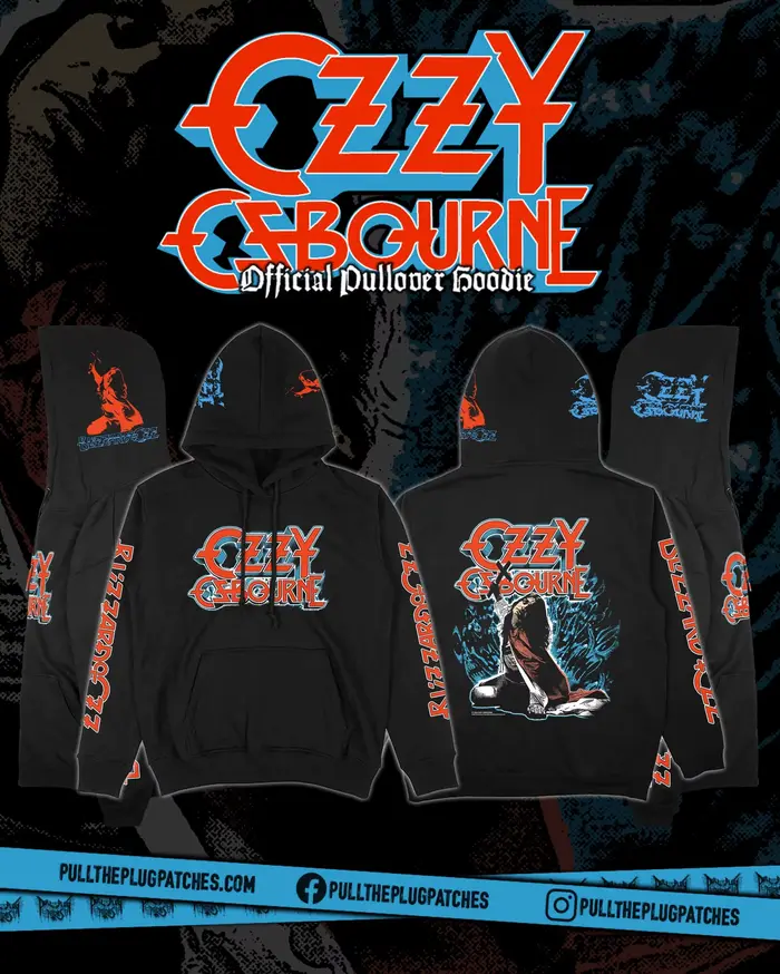 Sweat-shirts Ozzy Osbourne Blizzard of Ozz imprimés pour hommes et femmes, style Y2K, survêtements D